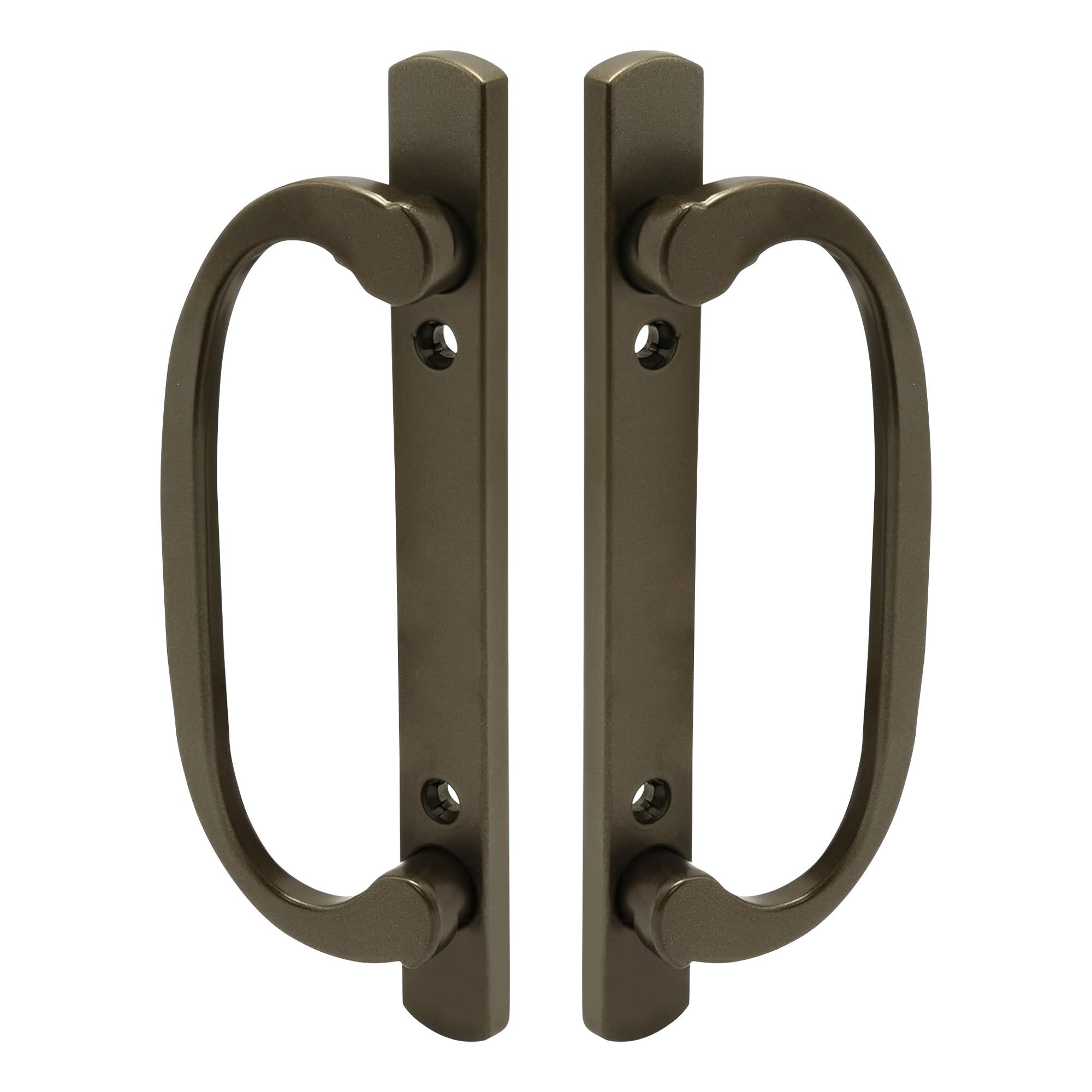 8.5" Legacy Sliding Patio Glass Door Dummy Handle Replacement Set | Sash Controls 2265 Handle Dummy Set | No Mortise, Fits 3-15/16" Screw Holes and 1-1/4" to 2-1/4" Door Thickness - No Latch - Garage and Sliding Door Hardware